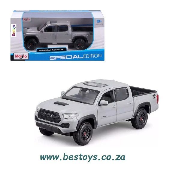 Maisto Diecast Model Car 32910 Toyota Tacoma Double Cab Pickup TRD Pro 2023 1/27 scale
