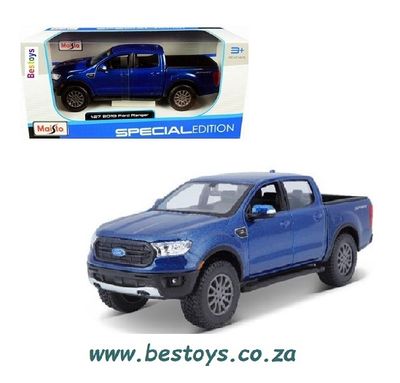 Maisto 31521 Ford Ranger Double Cab Pickup 2019 1/27 scale