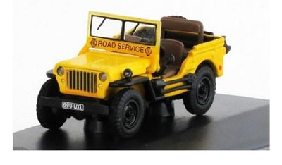 Oxford Diecast Model Car WMB005 Willys Jeep MB "AA" 1/76 OO railway scale