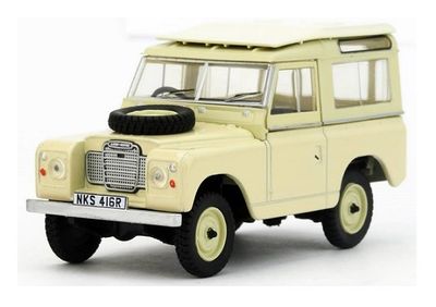 Oxford Diecast Model Car LR3S001 Land Rover Series III 3 Stationwagon SWB OO 1/76 railway scale