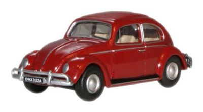 Oxford Diecast Model Car VWB002 VW Volkswagen Beetle 1/76 OO railway scale