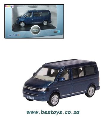 Oxford Diecast Model Car T5C001 VW Volkswagen Kombi T 5 T5 California Camper 1/76 OO railway scale