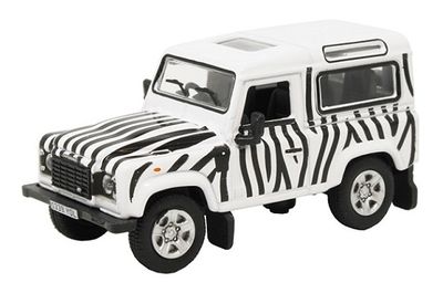 Oxford Diecast Model Car LRDF013 Land Rover Defender 90 Stationwagon Safari 1/76 OO railway scale