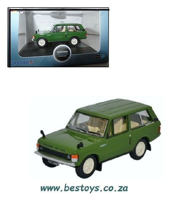 Oxford Diecast Model Car RCL001 Range Rover Classic 1/76 OO railway scale