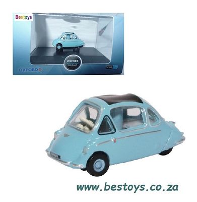 Oxford Diecast Model Car HE001 Heinkel Trojan 1/76 OO railway scale