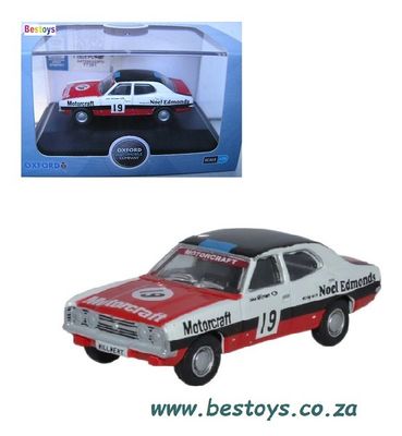 Oxford Diecast Model Car COR3007 Ford Cortina MK III MK 3 Noel Edmonds Motorsport No 19 1/76 OO railway scale