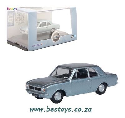 Oxford Diecast Model Car COR2009 Ford Cortina MK 2 MK2 1/76 OO railway scale
