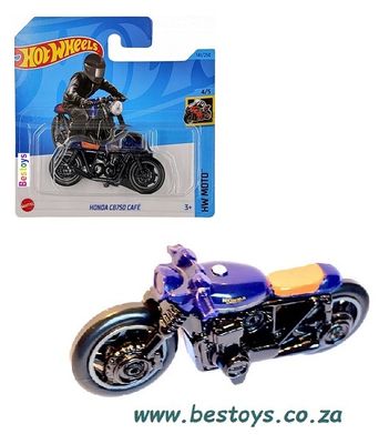 Hotwheels Hot Wheels Diecast Model Motorcycle Bike 2023 141/250 Honda CB 750 CB750 Cafe Moto