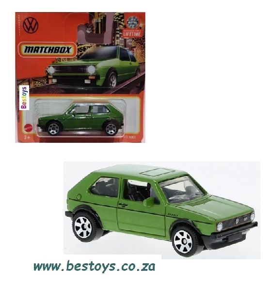 Matchbox Diecast Model Car 2024 VW Volkswagen Golf GTi Mk 1 1976 1/64 scale