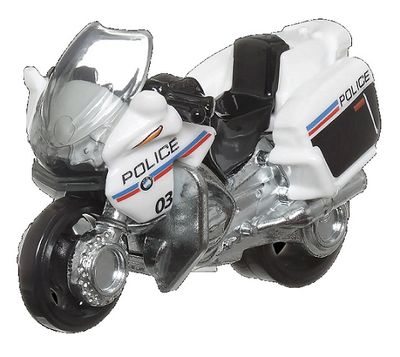 Matchbox Diecast Model Bike Motorcycle European Streets Series BMW R 1200 R1200 RT Police