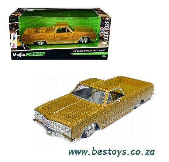 Maisto 32543 Design Lowriders Chevy Chevrolet El Camino 1965 1/25 scale
