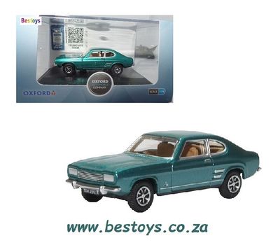 Oxford Diecast Model Car CP003 Ford Capri Mk 1 1/76 OO railway scale