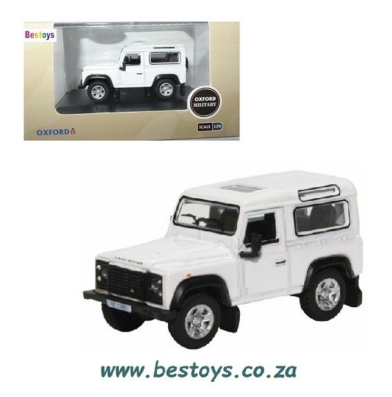Oxford Diecast Model Car LRDF012 Land Rover Defender 90 Stationwagon 1/76 OO railway scale