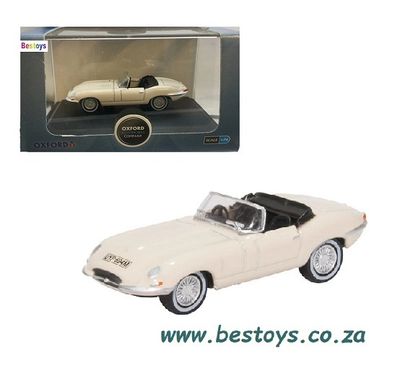 Oxford Diecast Model Car ETYP013 Jaguar E Type 1/76 OO railway scale