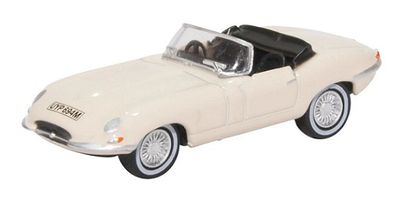 Oxford Diecast Model Car ETYP013 Jaguar E Type 1/76 OO railway scale