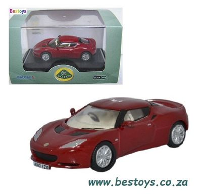 Oxford Diecast Model Car LEV001 Lotus Evora 1/76 OO railway scale