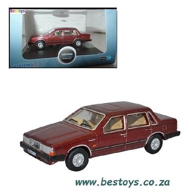 Oxford Diecast Model Car VO002 Volvo 760 1/76 OO railway scale