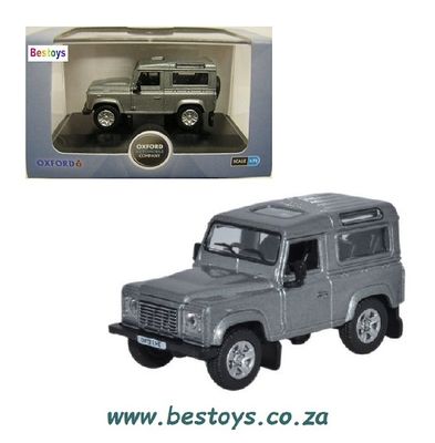 Oxford Diecast Model Car LRDF003 Land Rover Defender 90 2013 Stationwagon 1/76 OO railway scale