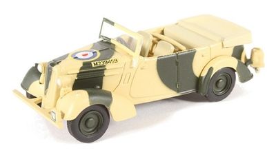 Oxford Diecast Model Car HST001 Humber Snipe Tourer "Old Faithful" Montgomery Italy 1942 Military 1/76 OO railway scale