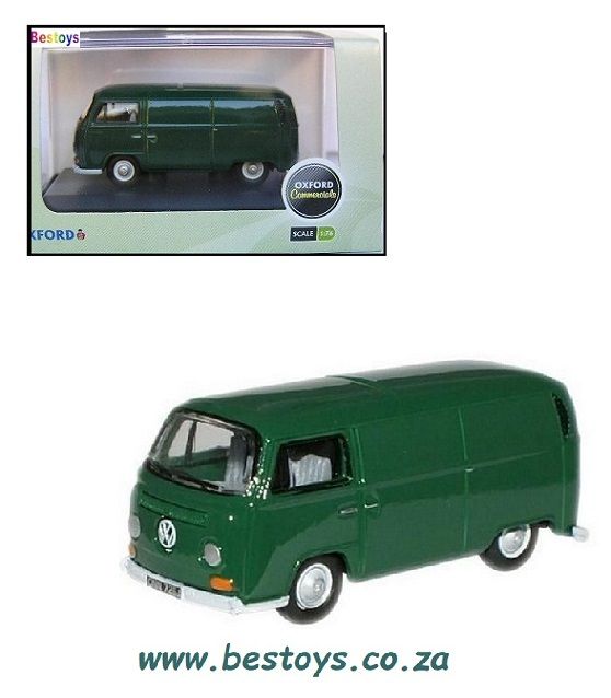 Oxford Diecast Model Car VW001 VW Volkswagen Kombi T 2 Panelvan 1/76 OO railway scale
