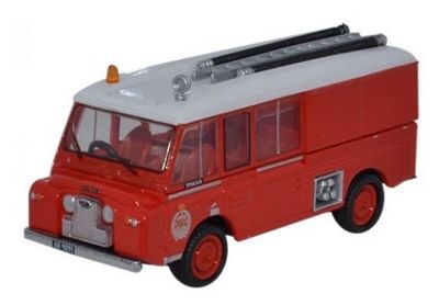 Oxford Diecast Model Car LRC005 Land Rover FT 6 FT6 Carmichael "New Zealand Fire" 1/76 OO railway scale