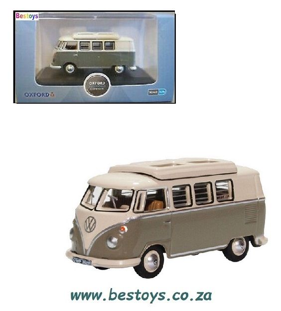 Oxford Diecast Model Car VWS006 VW Volkswagen Kombi T 1 T1 Camper 1/76 OO railway scale