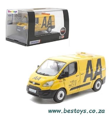 Oxford Diecast Model Car CUS001 Ford Transit Van Custom &quot;AA&quot; 1/76 OO railway scale