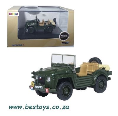 Oxford Diecast Model Car AC001 Austin Champ 4th RHAR 7th Army Germany 1957 Military 1/76 OO railway scale