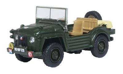 Oxford Diecast Model Car AC001 Austin Champ 4th RHAR 7th Army Germany 1957 Military 1/76 OO railway scale