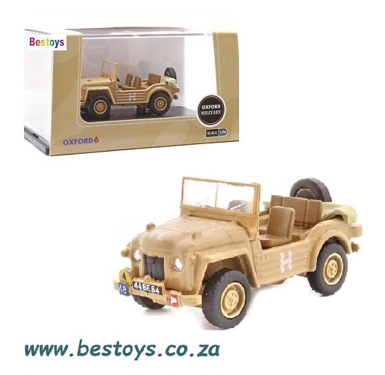 Oxford Diecast Model Car AC002 Austin Champ 9th Parachute Regiment Military 1/76 OO railway scale