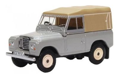 Oxford Diecast Model Car LR3S003 Land Rover Series 3 Canvas Top 1/76 OO railway scale