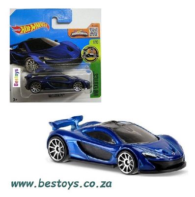 Hotwheels Hot Wheels Diecast Model Car 2016 71/250 McLaren P1 P 1 Exotics 1/64 scale