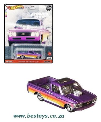 Hotwheels Hot Wheels Diecast Model Car Culture Power Trip Chevy Chevrolet LUV Custom Pickup 1972 1/64 scale