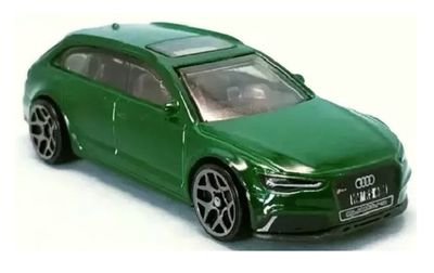 Hotwheels Hot Wheels Diecast Model Car 2023 187/250 Audi RS Avant Stationwagon 2017 Wagons 1/64 scale