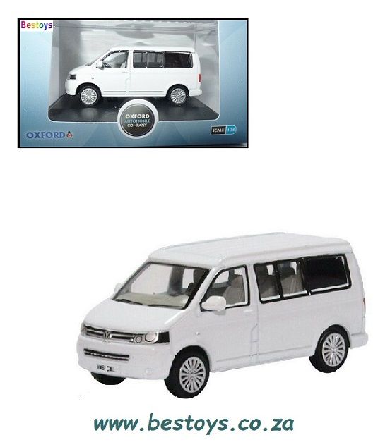 Oxford Diecast Model Car T5C002 VW Volkswagen Kombi T 5 T5 California Camper OO 1/76 railway scale