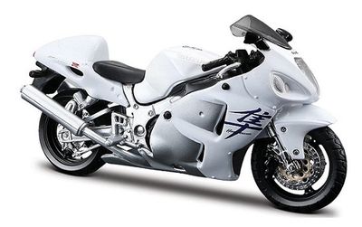 Maisto Diecast Bike Motorcycle Suzuki GSX 1300 R 1300R Hayabusa 1/18 scale