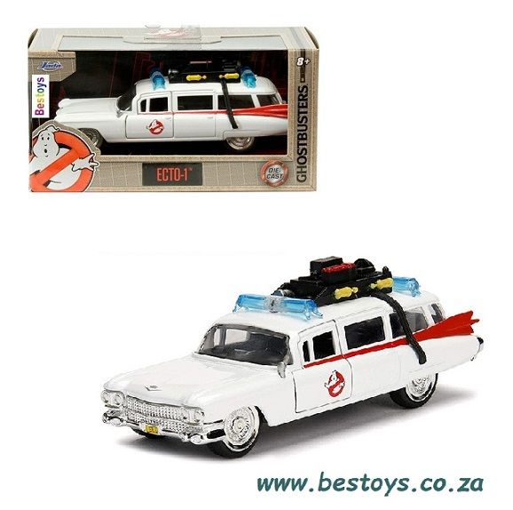 JADA 99748 Ecto 1 Ghostbusters Cadillac TV Movie Film 1/32