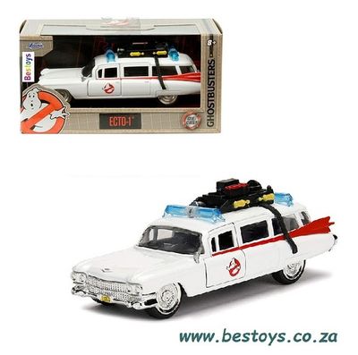 JADA 99748 Ecto 1 Ghostbusters Cadillac TV Movie Film 1/32