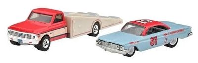Hot Wheels Hotwheels Car Culture Team Transport Chevy Chevrolet Impala 1961 No 61 + Chevy Ramp Truck 1972
