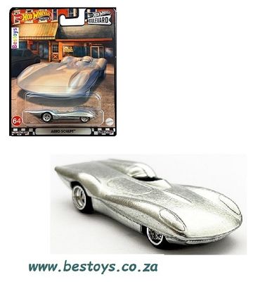 Hotwheels Hot Wheels Diecast Model Car Boulevard  Aero Sculpt 1/64 scale