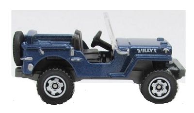 Matchbox Diecast Model Car 2020 68/100 Willys Jeep Jungle 1/64 scale