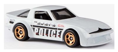 Hot Wheels Hotwheels Car 2024 80/250 Mazda RX 7 RX7 "Police" First Response 1/64 scale
