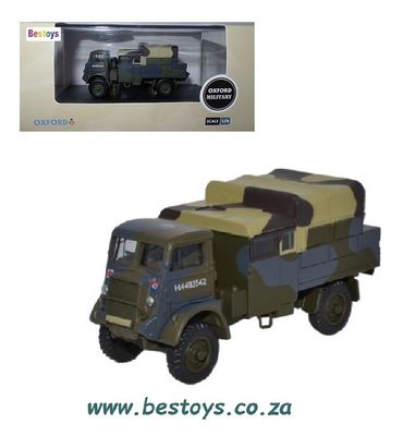 Oxford Diecast Model QLB001 Bedford QLB Truck 4th Infantry UK 1942 1/76 OO railway scale