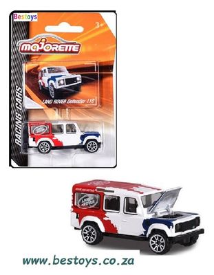Majorette Racing Land Rover Defender 110 1/64 scale