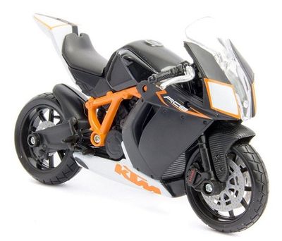 Burago Diecast Model Motorcycle Bike KTM 1190 RC8 R RC 8 R 1/18 scale