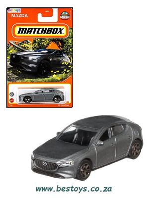 Matchbox Diecast Model Car 2022 80/100 Mazda 3 2019 1/64 scale