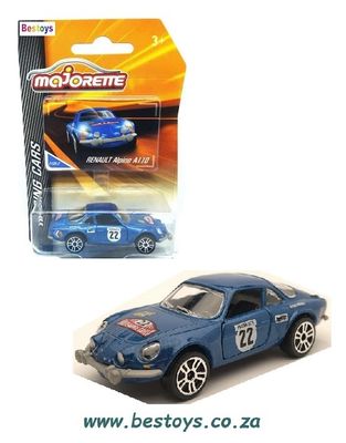 Majorette Diecast Model Car Racing Renault Alpine A 110 A110 No 22 1/64 scale