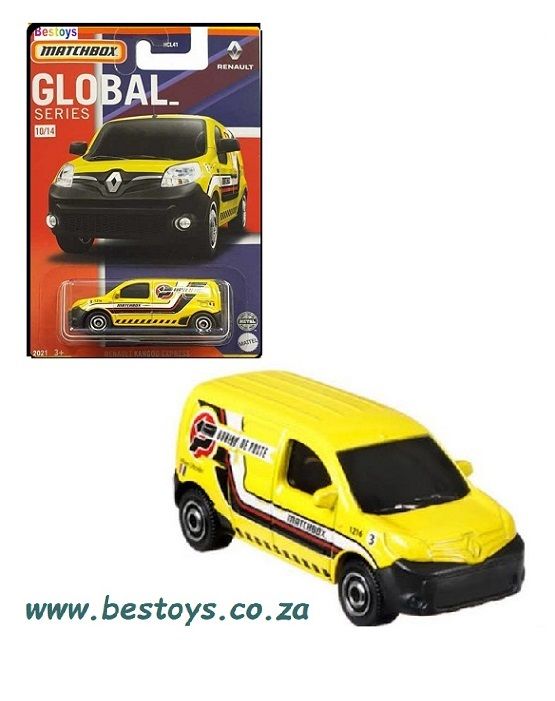 Matchbox Diecast Model Car Global Series Renault Kangoo Express Van 1/64 scale