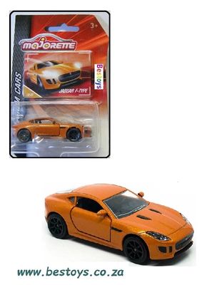 Majorette Diecast Model Car Jaguar F Type 1/64 scale