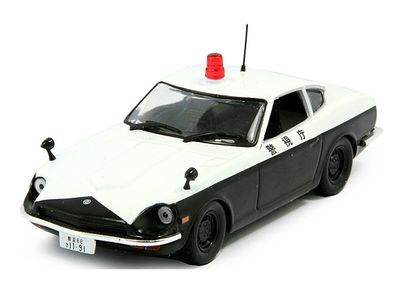 Diecast Model Car Police Collection Datsun Fairlady 240 Z 240Z Japan 1/43 scale